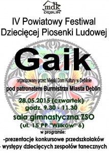 GAIK PLAKAT 2015