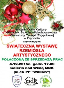 WYSTAWA RZEMIOSŁA PLAKAT